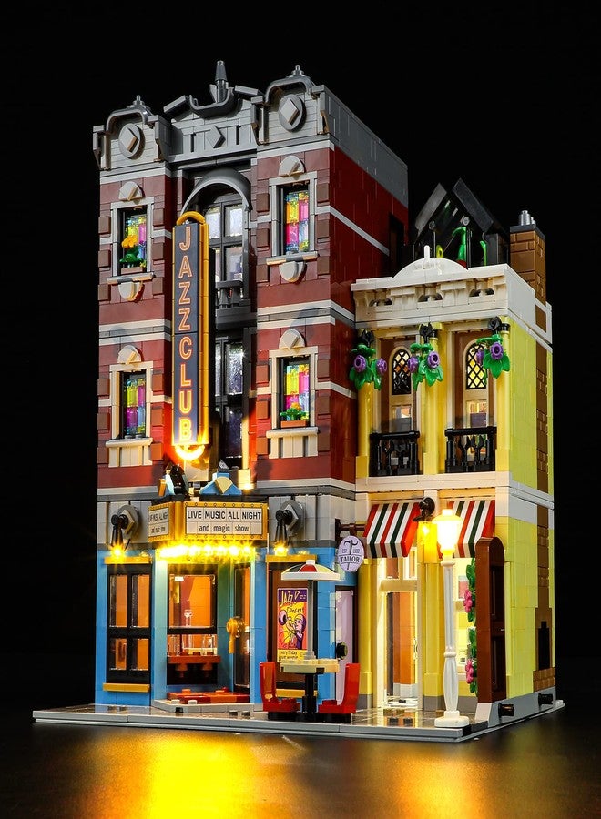 YEABRICKS LED Light for Lego-10312 Icons Jazz Club Building Blocks Model (Lego Set NOT Included) - Image 1